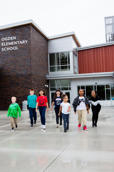 Entrance of Ogden Elementary School